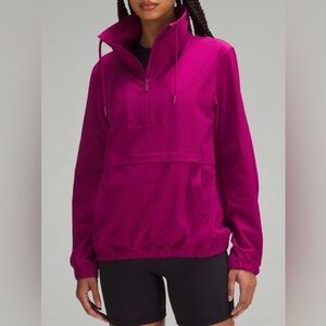 NWOT Lululemon Pack Light Pullover Magenta Purple Size 12